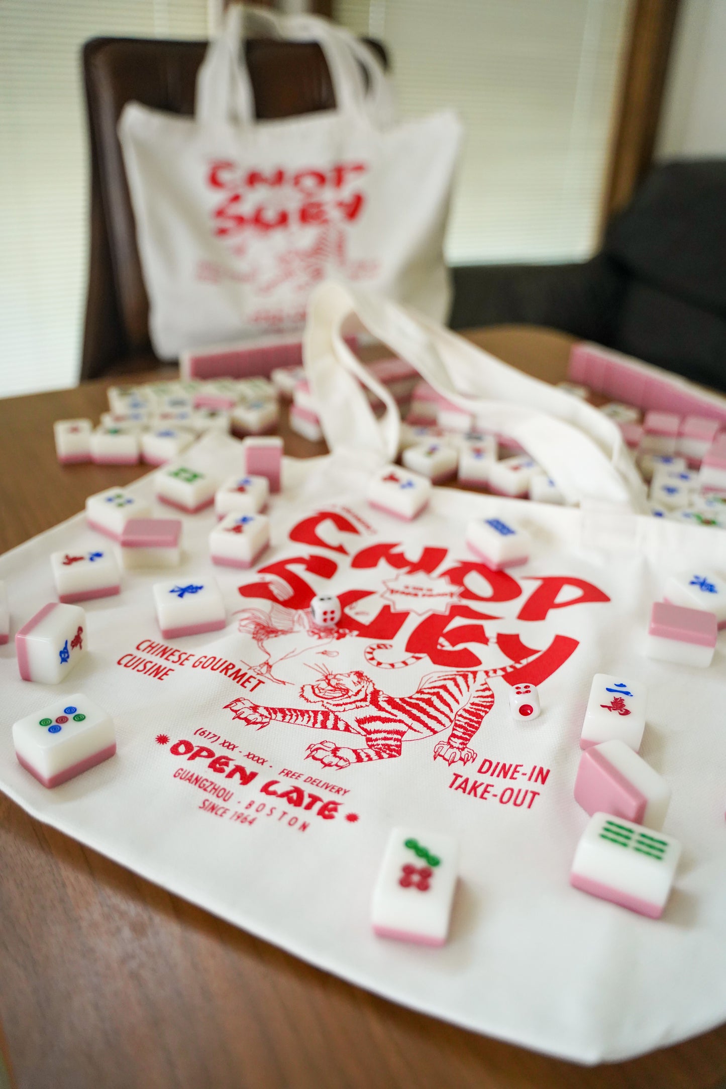 Chinese Grandpa Chop Suey Tote Bag